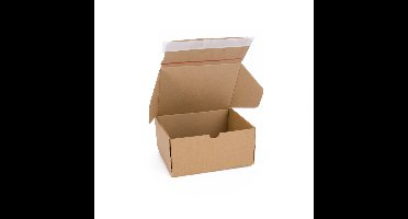 Postdoosjes 140 x 101 x 43 mm bruin | 20 stuks