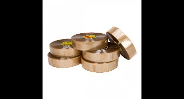 Pp solvent tape (nar) 28 micron 50 mm x 990 meter transparant