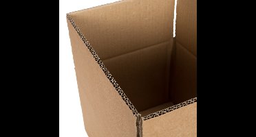Kartonnen dozen dubbelgolf 750 x 550 x 600 mm bruin | 15 stuks