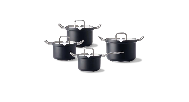 Q-linair Master Black pannenset 4-delig