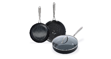 Magma koekenpanset (24+28 cm) + Hapjespan (28cm)