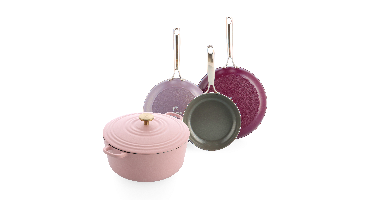 Sky Violet + Bourgogne Pink