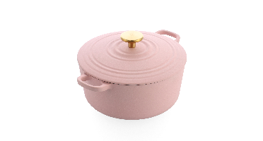 Bourgogne braadpan 24cm/4.2L Blush pink