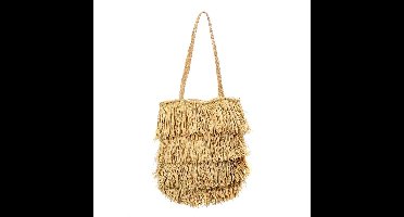 Bazar Bizar De Raffia Bahama's Tas - Natuurlijk