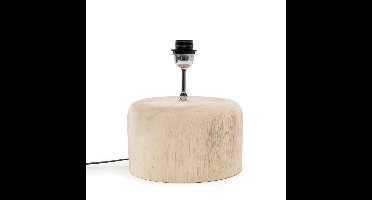 Bazar Bizar De Teak Houten Lampvoet - Natuurlijk