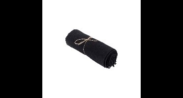 Bazar Bizar The Linen Tablecloth - Black - 150x250