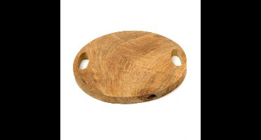 Bazar Bizar De Teak Wortel Dienblad - L