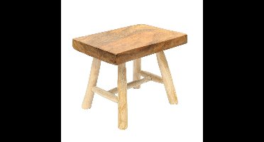 Bazar Bizar The Kediri Stool - Natural