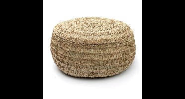 Bazar Bizar Poef van zeegras - Rond - 60