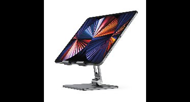 Alogic Edge foldable iPad desktop stand - Space Grey