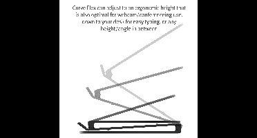 Twelve South Curve Flex - MacBook stand - Black