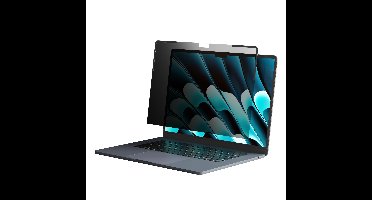 Hyper HyperShield magnetische privacy screen protector MacBook Air 15" - Transparent