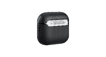 Pitaka Aramid fiber magnetic case AirPods Pro 3 - Black/Grey