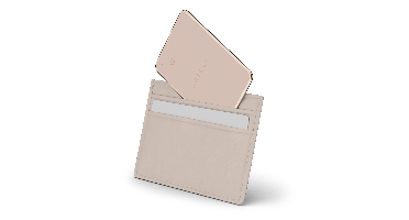 Satechi FindAll wallet card met Find My - Desert Rose