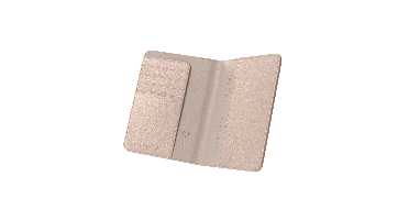 Satechi FindAll vegan-lederen paspoort hoesje met Find My - Desert Rose