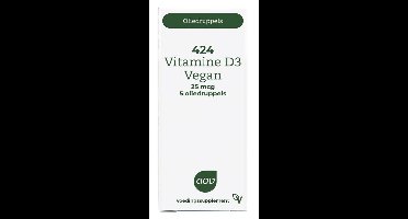 424 Vitamine D3 25 mcg vegan