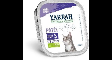 Kattenvoer pate met kip en kalkoen bio
