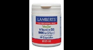 Vitamine D3 1000IE 25 mcg vegan