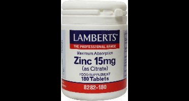 Zink (zinc) citraat 15 mg