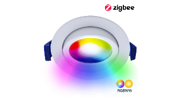 EcoDim Zigbee LED Inbouwspot - RGBWW 2700K-6000K