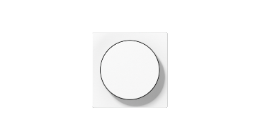 JUNG afdekking voor draaidimmer - AS/A range alpin wit (A1740WW)