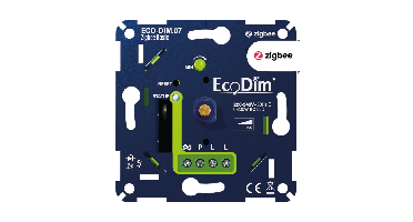 EcoDim Slimme Druk/Draai LED Dimmer 0-200W (ECO-DIM.07 Zigbee Basic)