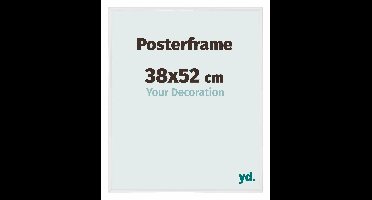 Posterlijst 38x52cm Wit Hoogglans Kunststof Paris