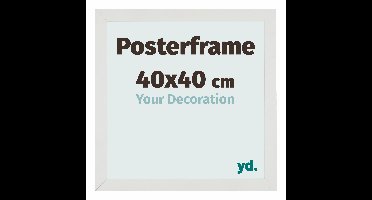 Posterlijst 40x40cm Wit Mat MDF Parma