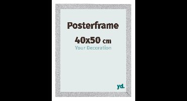 Posterlijst 40x50cm Zilver Mat MDF Parma