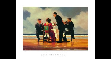 Kunstdruk Jack Vettriano - Elegy for The Dead Admiral 80x60cm