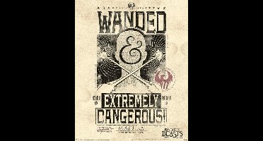 Poster Fantastic Beasts - Extremely Dangerous 40x50cm