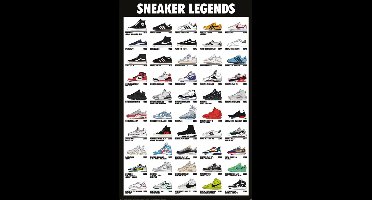 Poster Sneaker Legends 61x91,5cm