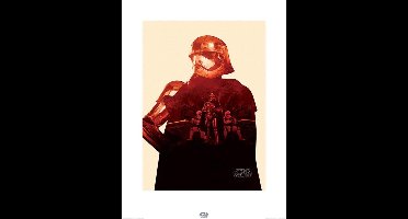 Kunstdruk Star Wars - Episode VII Captain Phasma Tri 60x80cm
