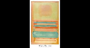 Kunstdruk Mark Rothko No. 7 / No. 11 1949 63,5x101,5cm