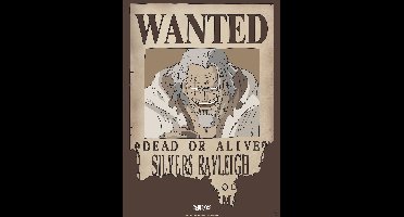 Poster One Piece - Wanted Rayleigh 38x52cm