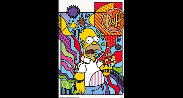 Poster The Simpsons - Donut Worry 61x91,5cm