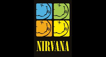 Poster Nirvana - Smiley Squares 61x91,5cm