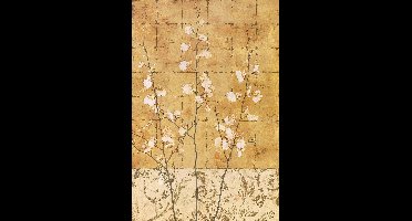 Kunstdruk Chris Donovan - Blossoms in Gold II 62x93cm