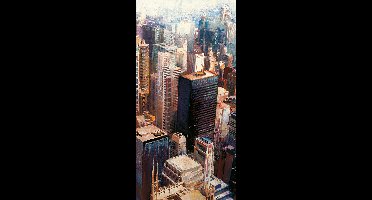 Kunstdruk Wulf Reinshagen - Chicago II 50x100cm