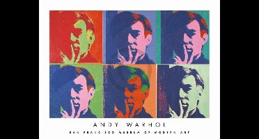 Kunstdruk Andy Warhol - A Set of Six Self-Portraits 86x66cm