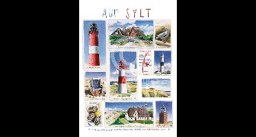 Kunstdruk Andy Airfix - Auf Sylt 50x70cm