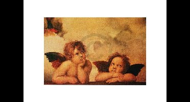 Kunstdruk Raffael - Angeli 70x50cm