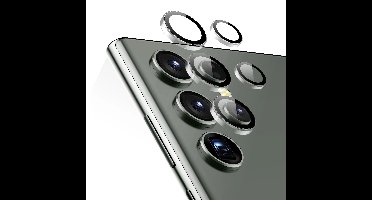 Galaxy S23 Ultra Tempered-Glass Camera Lens Protectors - Clear