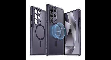 Galaxy S24 Ultra Classic Hybrid Case (HaloLock) - Frosted Purple