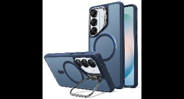 Galaxy S26 Classic Hybrid Magnetic Case (Stash Stand) - Frosted Blue