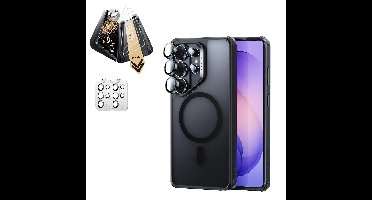 Galaxy S26 Ultra Bundle Classic Hybrid Magnetic Case and Armorite® Pro Screen Protector - Frosted Black