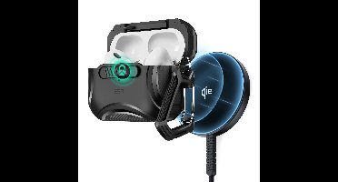 Cyber FlickLock Snap-and-Charge Bundle for AirPods Pro (2023/2022/2019) - Black