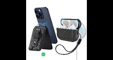 Orbit Hybrid Everyday-Carry Bundle for AirPods Pro (2023/2022/2019) - Black