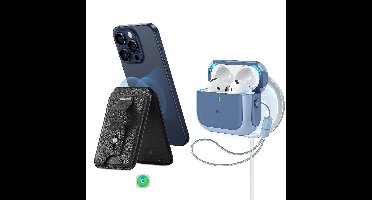 Orbit Hybrid Everyday-Carry Bundle for AirPods 4 - Blue