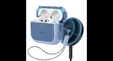 Orbit Hybrid Snap-and-Charge Bundle for AirPods 4 - Blue